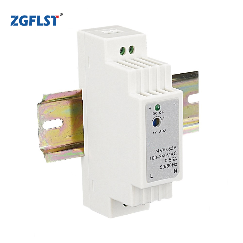 DR-15  single-output DIN rail power supplies 5V 12V 24V 15W