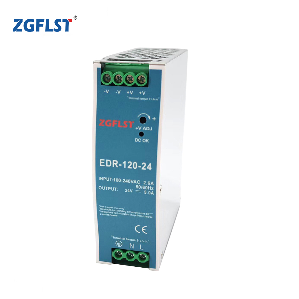 EDR-120 dinrail 120w AC to DC single output switching power supply