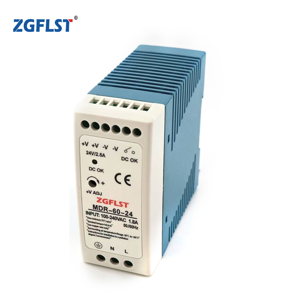 MDR-60  60W single output DIN Rail power power supply