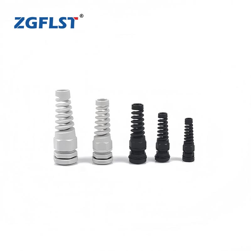 PG/M Long Type Anti Bending Nylon Cable Gland